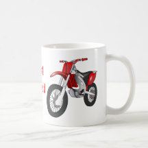 Dirt Motorbike Coffee Mug
