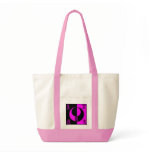 Dirt - Pink Black Tote bags