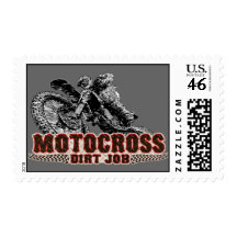 Dirt racing stamp
