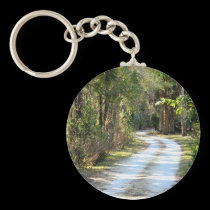 Dirt Road in Micanopy, Florida keychains