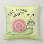 Dirt Track Racer Pillows