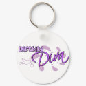 Dirtbike Diva Keychain by RabidMX Dirtbike Diva Keychain