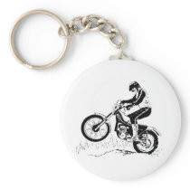 Dirtbike Key Chain