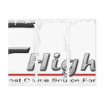 Dirty 3Tall Boxes Postcard