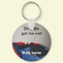Dirty Bin Keychain