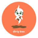 Dirty Boo stickers