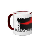 Dirty Border Ringer Mug