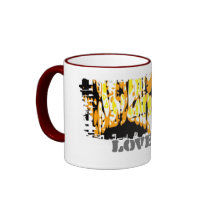 Dirty Border Ringer Mug