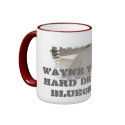 Dirty Border Ringer Mug by waynetholtband Dirty Border Ringer Mug
