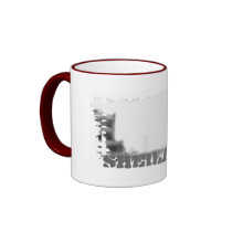 Dirty Border Ringer Mug