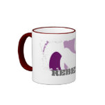 Dirty Border Ringer Mug