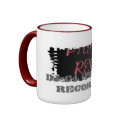 Dirty Border Ringer Mug by BLASTER2K6 Dirty Border Ringer Mug