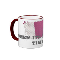 Dirty Border Ringer Mug
