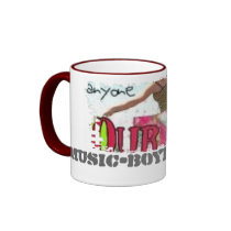 Dirty Border Ringer Mug