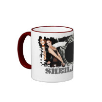 Dirty Border Ringer Mug