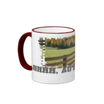 Dirty Border Ringer Mug
