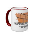 Dirty Border Ringer Mug