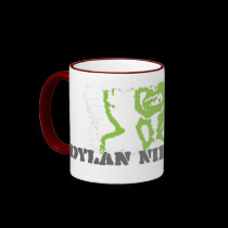 Dirty Border Ringer Mug