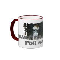 Dirty Border Ringer Mug