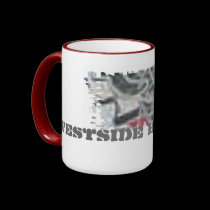 Dirty Border Ringer Mug