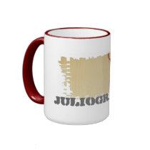 Dirty Border Ringer Mug