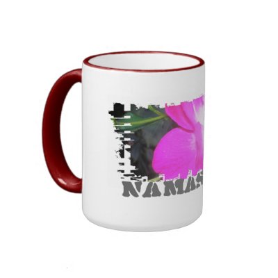 Dirty Border Ringer Mug by joacreations