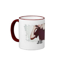 Dirty Border Ringer Mug