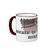 Dirty Border Ringer Mug