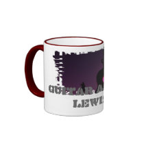 Dirty Border Ringer Mug mugs