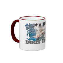 Dirty Border Ringer Mug