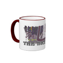 Dirty Border Ringer Mug mugs