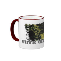 Dirty Border Ringer Mug