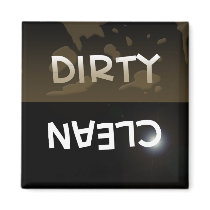 Dirty/Clean Dishwasher Magnet