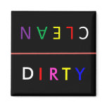 Dirty-Clean Dishwasher magnet