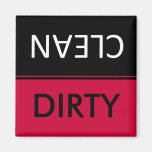Dirty clean Dishwasher Magnets magnets