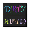 Dirty clean magnet