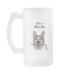 Dirty Day Dog Pee Humor mugs