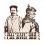 Dirty Deeds & Der Dunder Chief t-shirts