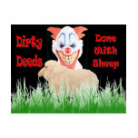 Dirty Deeds Done with Sheep t-shirts
