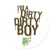 Dirty Dirty Boy Sticker