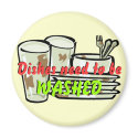 Dirty Dishes Magnet