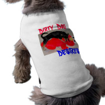 Dirty Dog Desires pet clothing by LSDmeCom Dirty Dog Desires pet clothing