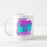 DIRTY ELECTRO dance club DJ girls an guys neon mugs
