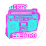 DIRTY ELECTRO stickers