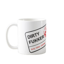 Dirty Fukker London mugs by DirtyFukker Dirty Fukker London mugs