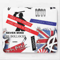 Dirty Fukker Punk Mouse Mat mousepads by DirtyFukker Dirty Fukker Punk Mouse Mat mousepads