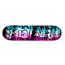 DIRTY JEANS LOGO SKATE DECK