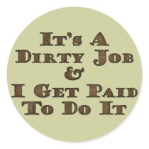 Dirty Job stickers by ShovelTest Dirty Job stickers