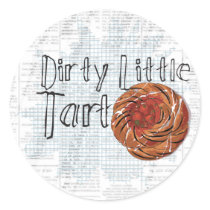 dirty little tart stickers by studio524 dirty little tart stickers
