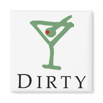 Dirty Martini magnets